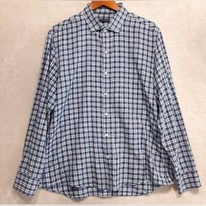 Zachary Prell Button Up shirt (size XL) three shades of blue